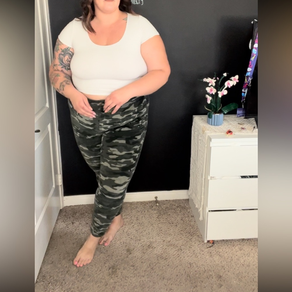 Camo Corduroy Pants